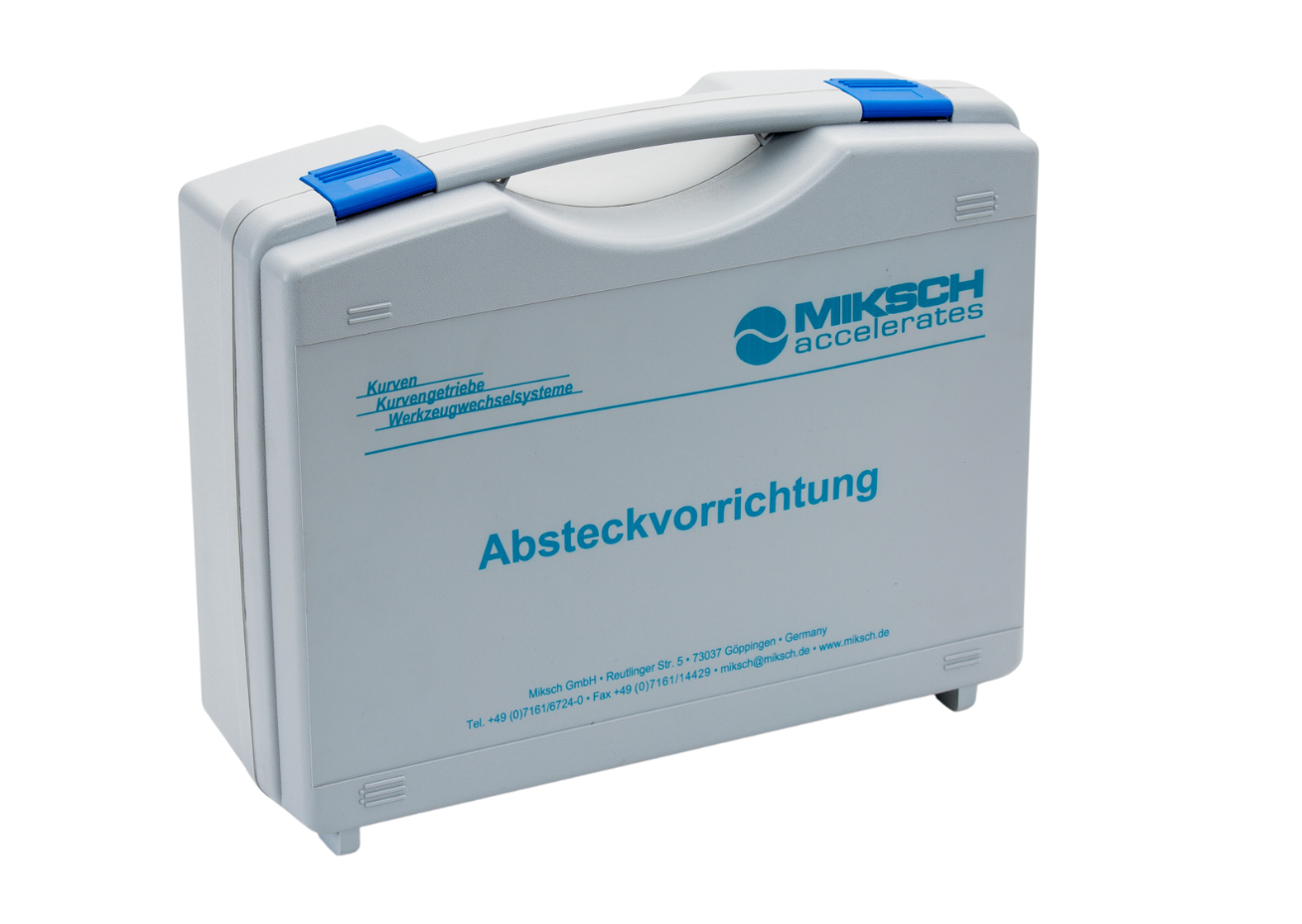 Transportkoffer für Einstellhilfe