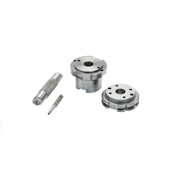 Einstellhilfe (Absteckvorrichtung) für Werkzeugwechsler