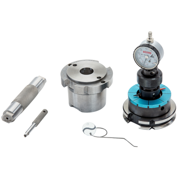 Ausrichten des Werkzeugmagazins mit Absteckvorrichtung